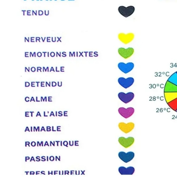 Mood heart Bracelet - Picture 2 of 2